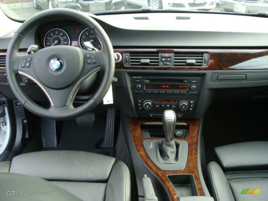 2007 3 Series 335i Coupe - Titanium Silver Metallic / Black photo #12