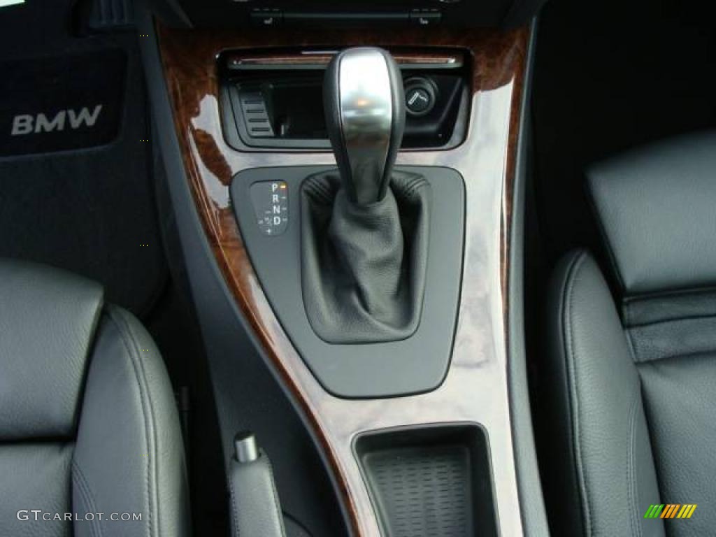 2007 3 Series 335i Coupe - Titanium Silver Metallic / Black photo #16