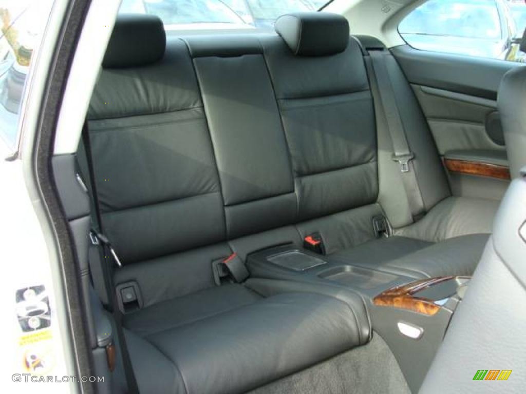 2007 3 Series 335i Coupe - Titanium Silver Metallic / Black photo #21
