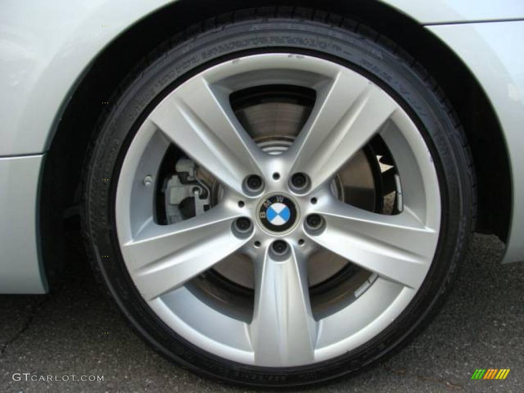 2007 3 Series 335i Coupe - Titanium Silver Metallic / Black photo #22