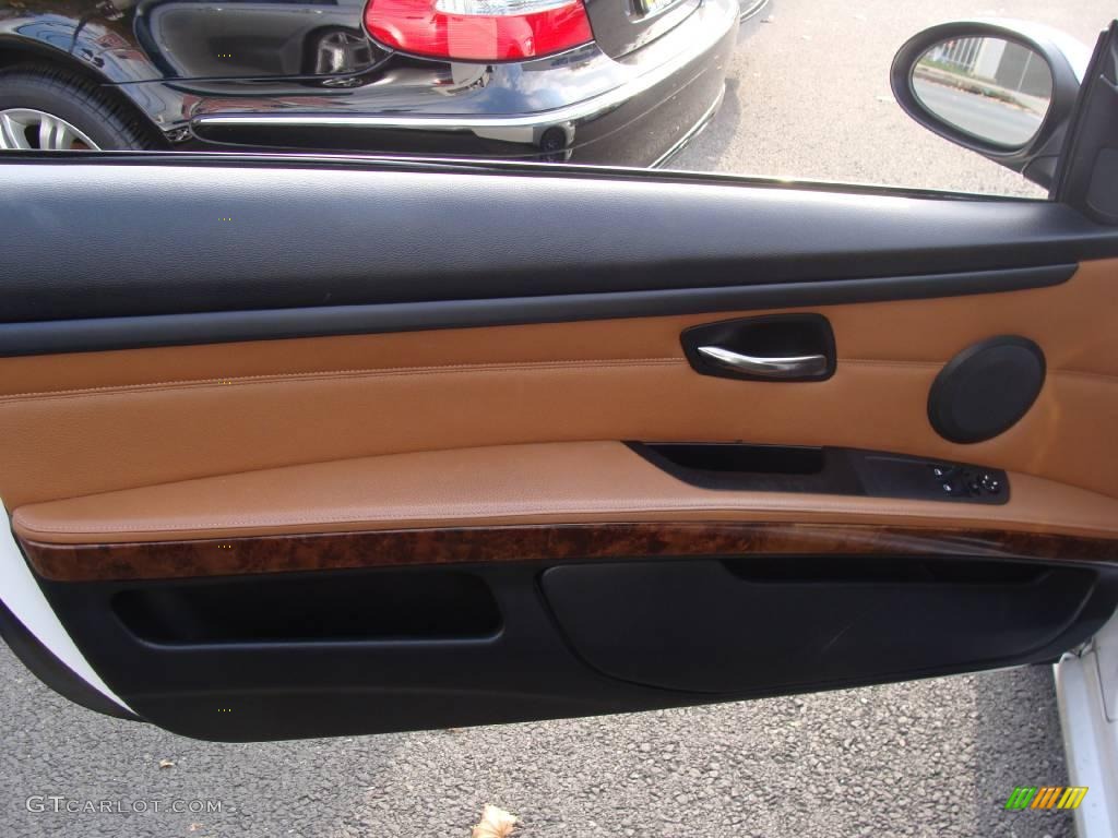 2007 3 Series 328i Coupe - Alpine White / Saddle Brown/Black photo #10