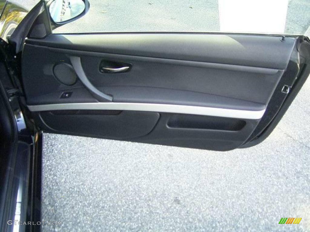 2007 3 Series 328i Coupe - Jet Black / Black photo #16