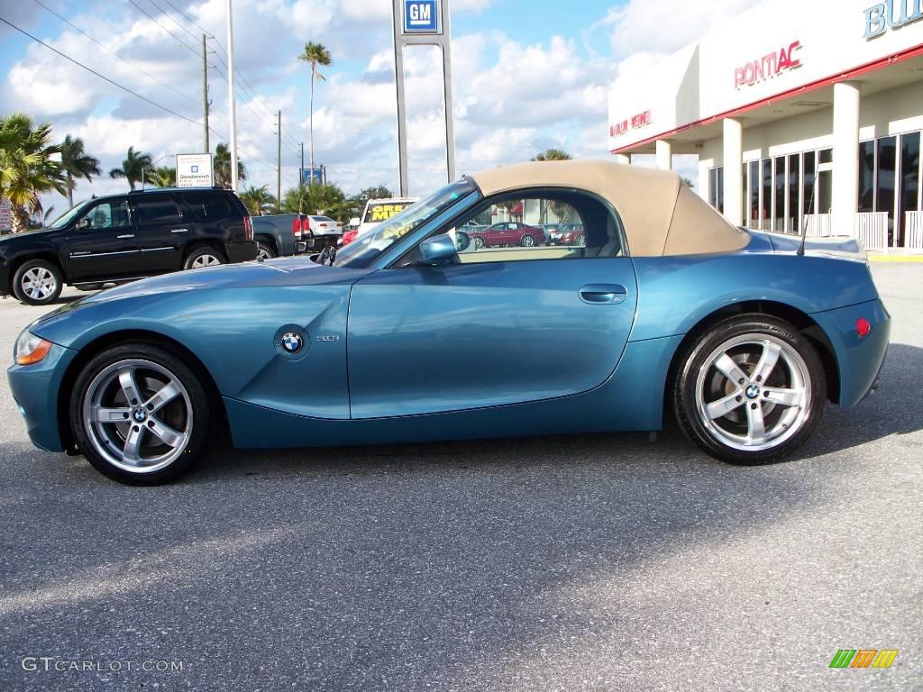 2003 Maldives Blue Metallic BMW Z4 3.0i Roadster 2110328 Photo 10