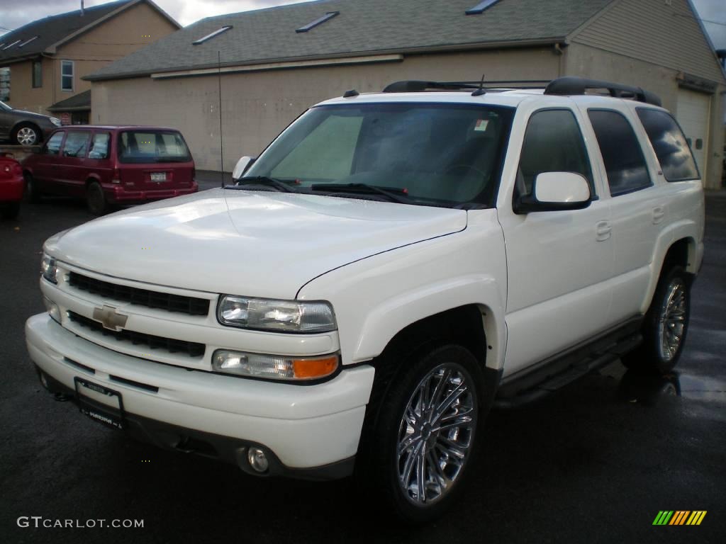 2005 Tahoe Z71 4x4 - Summit White / Gray/Dark Charcoal photo #1