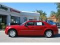 2008 Inferno Red Crystal Pearl Chrysler 300 LX  photo #2