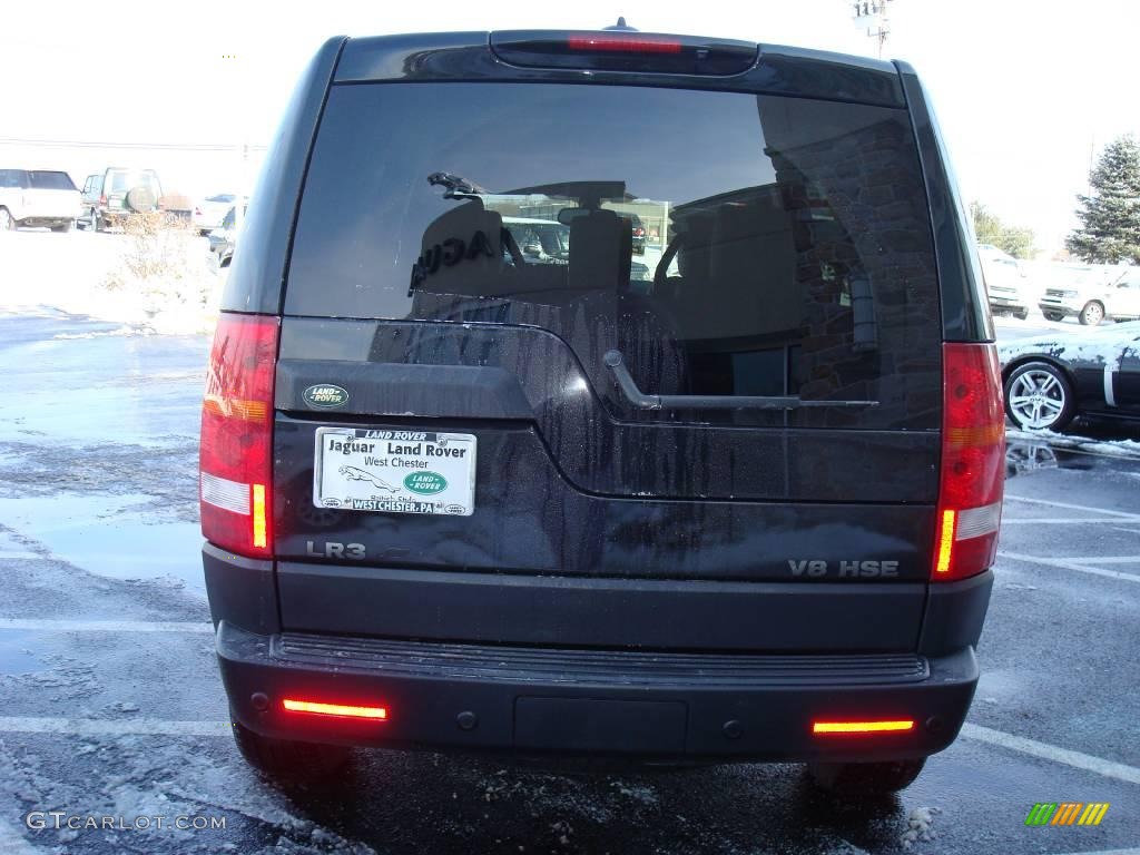 2006 LR3 V8 HSE - Java Black Pearl / Black photo #8