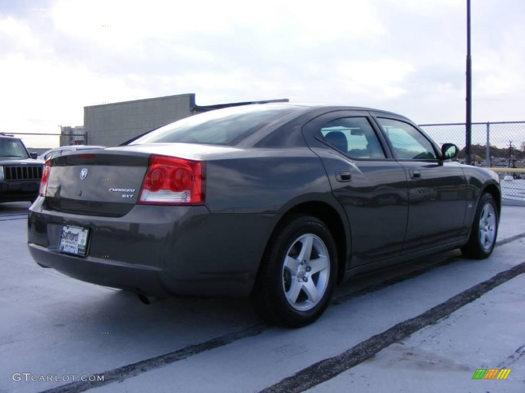 2009 Charger SXT - Dark Titanium Metallic / Dark Slate Gray photo #5