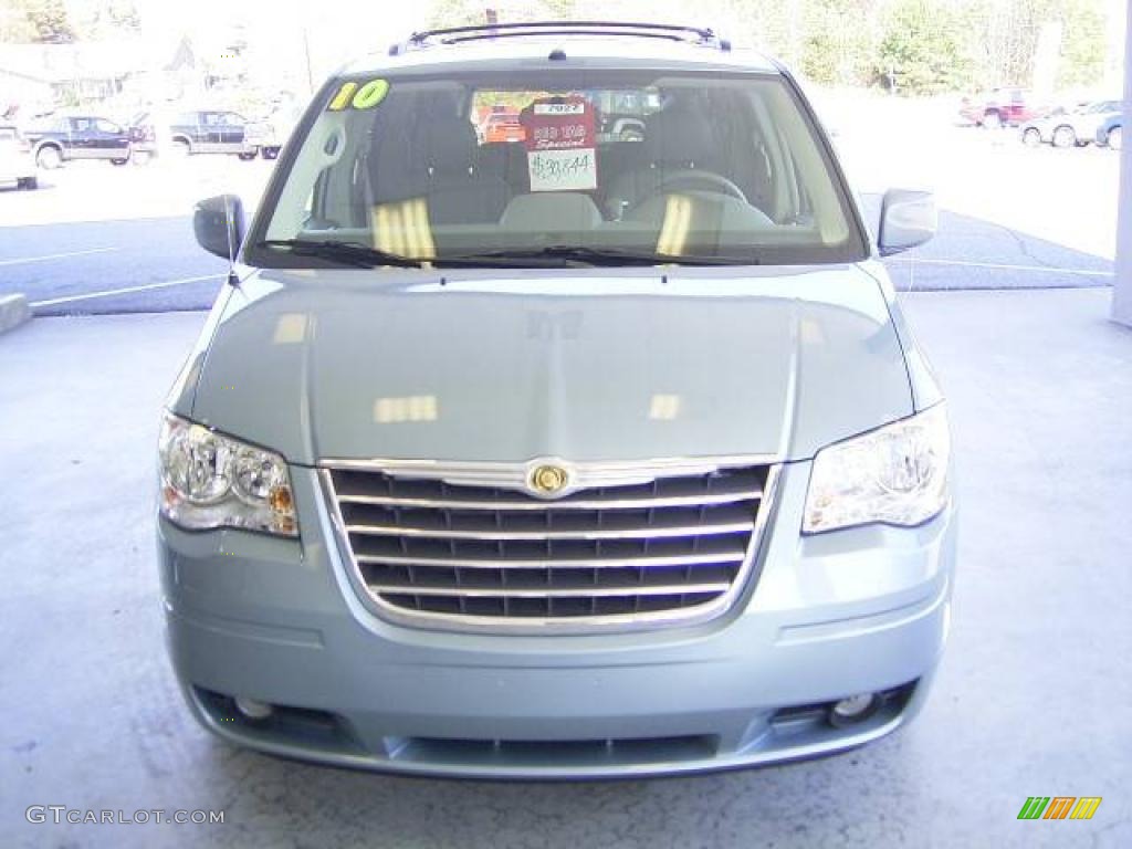 2010 Town & Country Touring - Clearwater Blue Pearl / Medium Slate Gray/Light Shale photo #1