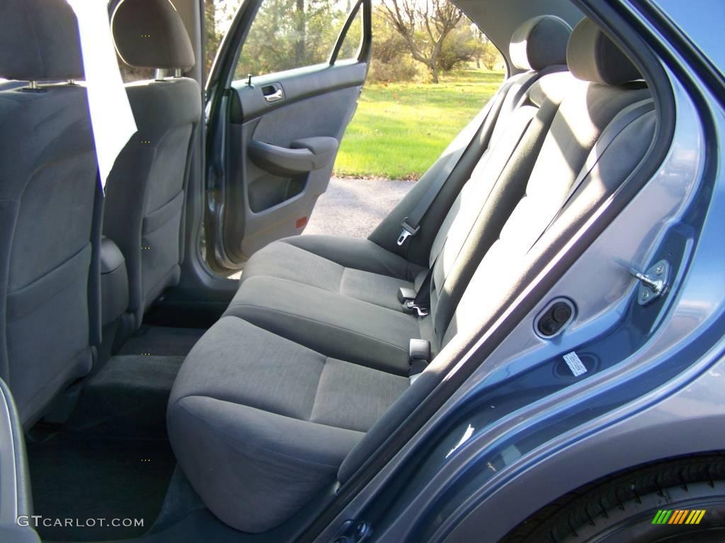 2007 Accord EX Sedan - Cool Blue Metallic / Gray photo #10