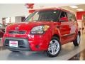 2010 Molten Red Kia Soul +  photo #2