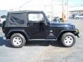 2005 Black Jeep Wrangler X 4x4  photo #3