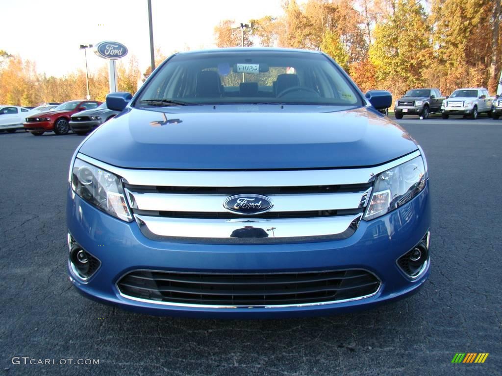 2010 Fusion SE - Sport Blue Metallic / Charcoal Black photo #7