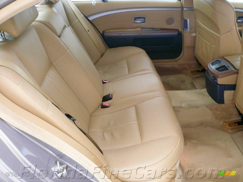 2003 7 Series 745Li Sedan - Kalahari Beige Metallic / Dark Beige/Beige III photo #16