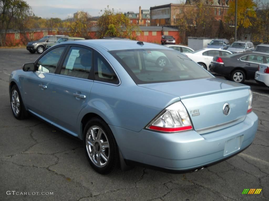 2008 Sable Premier Sedan - Light Ice Blue Metallic / Charcoal Black photo #4