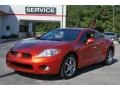 2006 Sunset Orange Pearlescent Mitsubishi Eclipse GS Coupe  photo #2