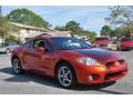 2006 Sunset Orange Pearlescent Mitsubishi Eclipse GS Coupe  photo #10