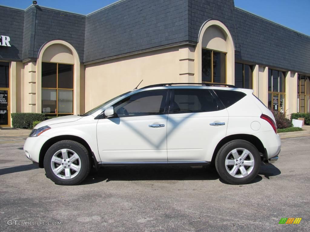 2006 Murano SL - Glacier Pearl / Cafe Latte photo #4