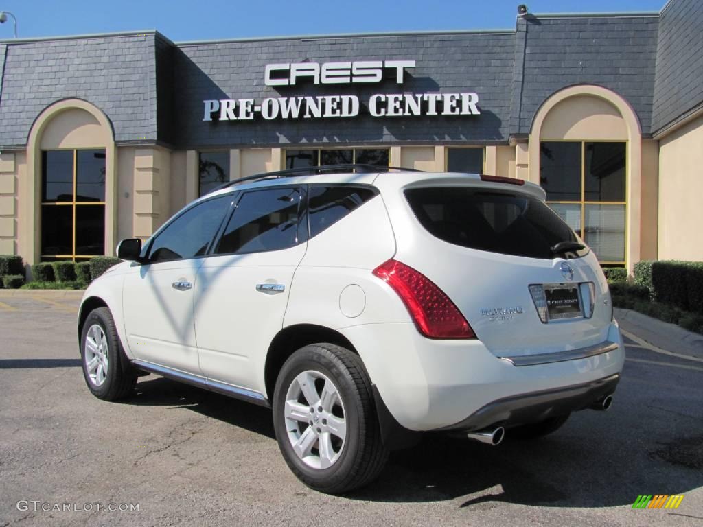 2006 Murano SL - Glacier Pearl / Cafe Latte photo #5