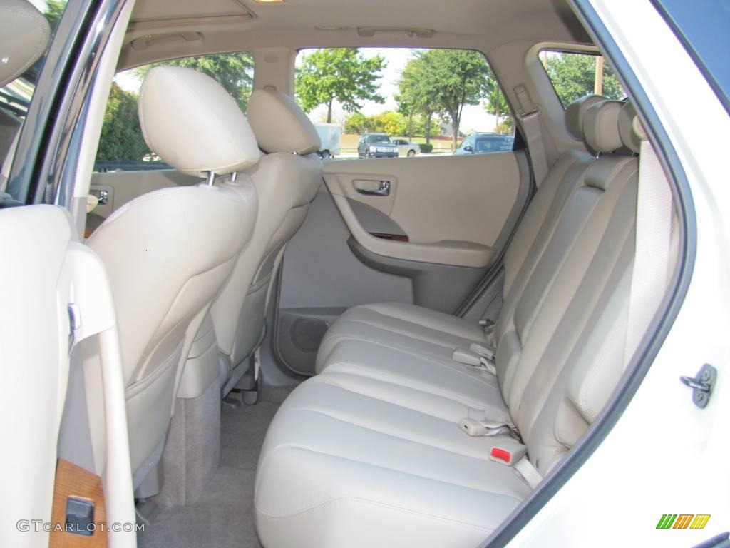 2006 Murano SL - Glacier Pearl / Cafe Latte photo #11
