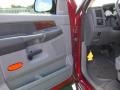2008 Inferno Red Crystal Pearl Dodge Ram 1500 Laramie Quad Cab 4x4  photo #21
