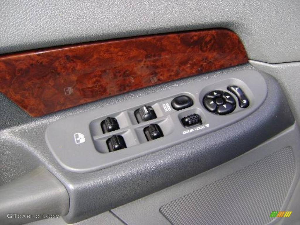 2008 Ram 1500 Laramie Quad Cab 4x4 - Inferno Red Crystal Pearl / Medium Slate Gray photo #22
