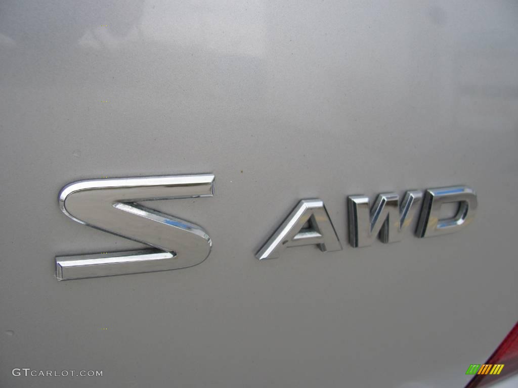 2006 Murano S AWD - Brilliant Silver Metallic / Charcoal photo #7