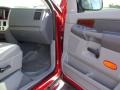 2008 Inferno Red Crystal Pearl Dodge Ram 1500 Laramie Quad Cab 4x4  photo #25