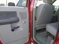 2008 Inferno Red Crystal Pearl Dodge Ram 1500 Laramie Quad Cab 4x4  photo #27