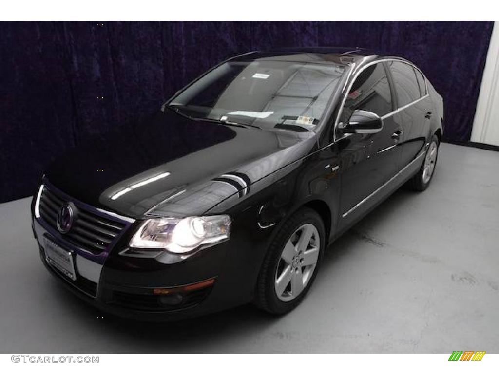 2007 Passat 2.0T Sedan - Deep Black / Black photo #28