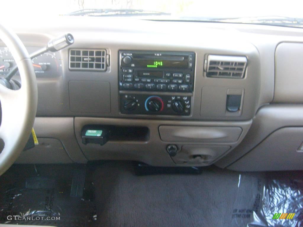 2000 F350 Super Duty Lariat Crew Cab Dually - Woodland Green Metallic / Medium Parchment photo #15
