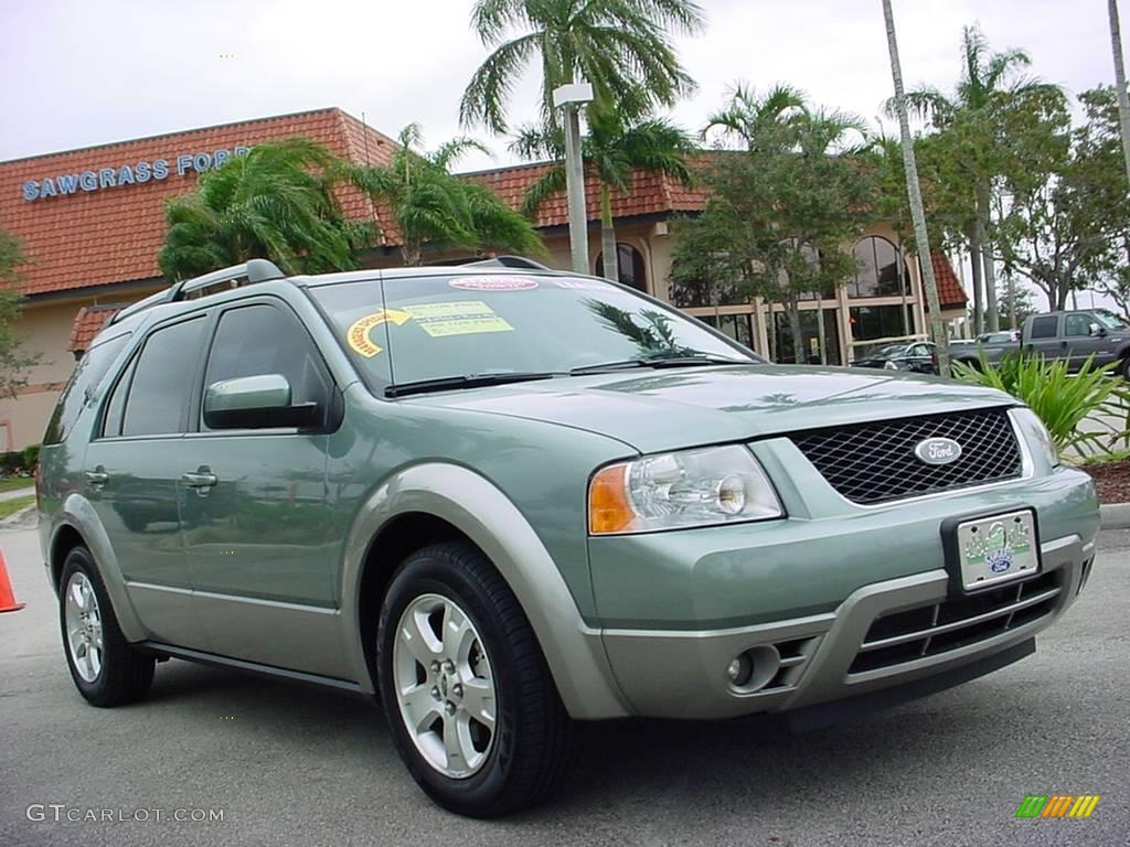 2005 Freestyle SEL - Titanium Green Metallic / Shale photo #1