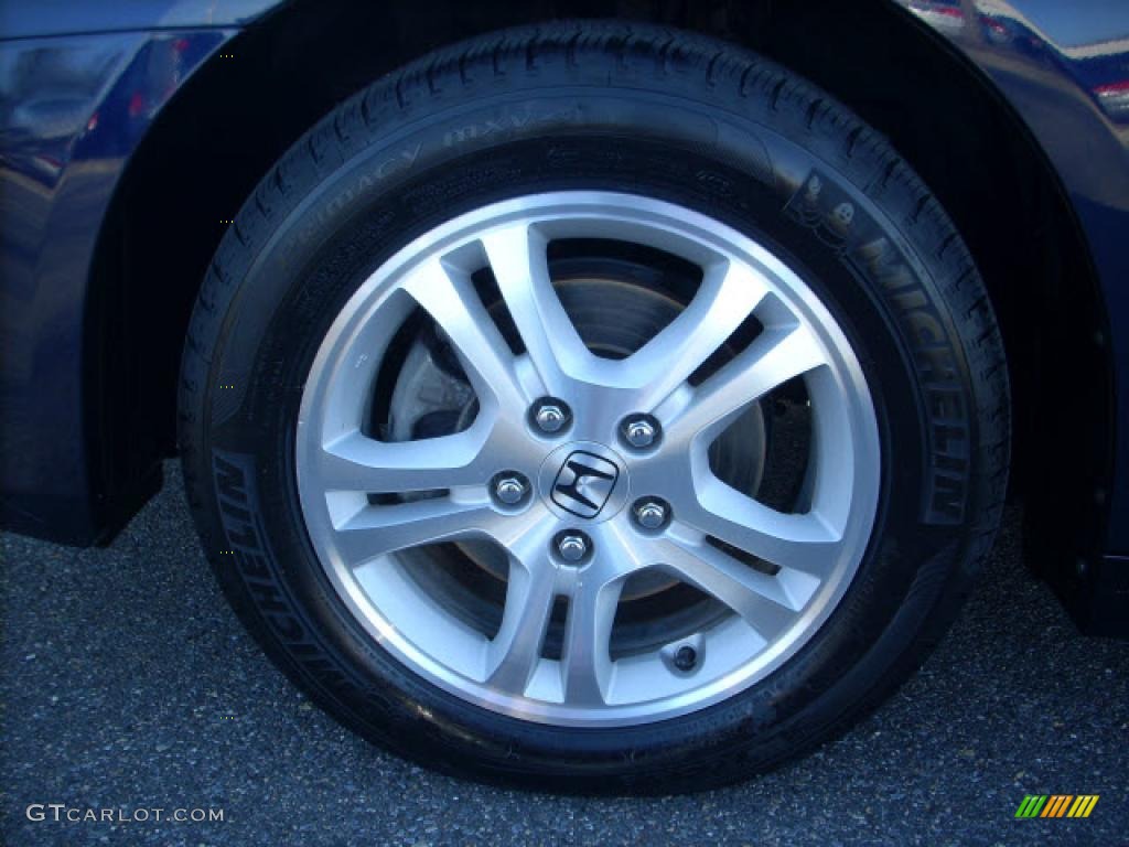 2006 Accord EX-L Sedan - Royal Blue Pearl / Gray photo #10