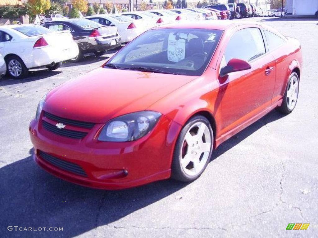 2006 Cobalt SS Supercharged Coupe - Victory Red / Ebony photo #1