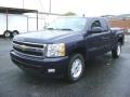 2008 Dark Blue Metallic Chevrolet Silverado 1500 LTZ Extended Cab  photo #1