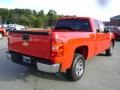 2009 Victory Red Chevrolet Silverado 1500 LT Extended Cab  photo #2