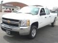 Summit White 2009 Chevrolet Silverado 2500HD Work Truck Crew Cab