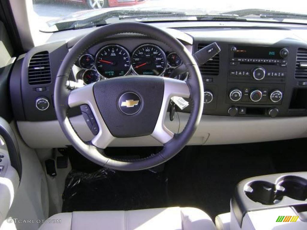 2009 Silverado 1500 LT Extended Cab 4x4 - Imperial Blue Metallic / Light Titanium photo #6
