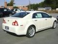 White Diamond Tricoat - Malibu LTZ Sedan Photo No. 2