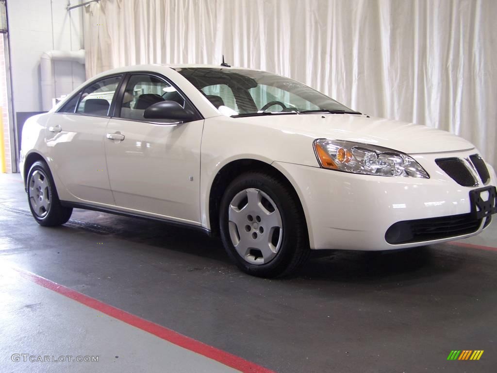 2008 G6 Value Leader Sedan - Ivory White / Ebony Black photo #1