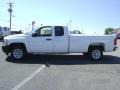 2009 Summit White Chevrolet Silverado 1500 Extended Cab 4x4  photo #3