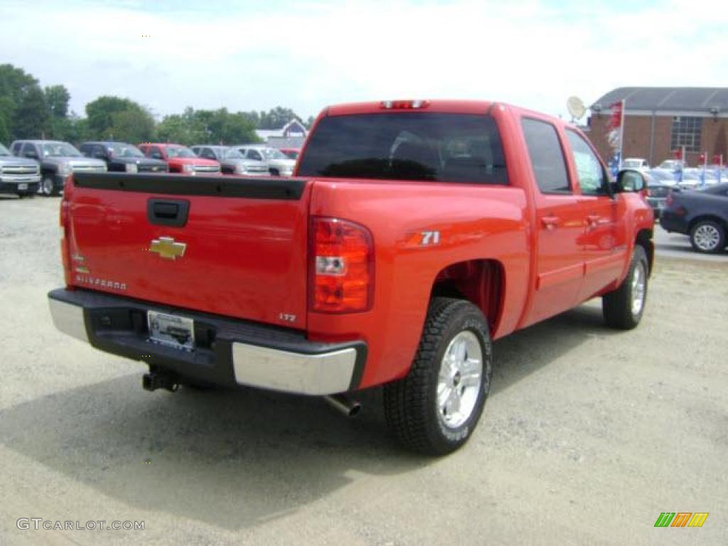 2009 Silverado 1500 LTZ Crew Cab 4x4 - Victory Red / Light Cashmere photo #2