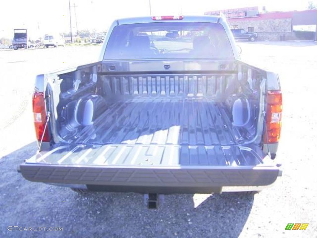 2009 Silverado 1500 LTZ Crew Cab 4x4 - Blue Granite Metallic / Light Titanium photo #4