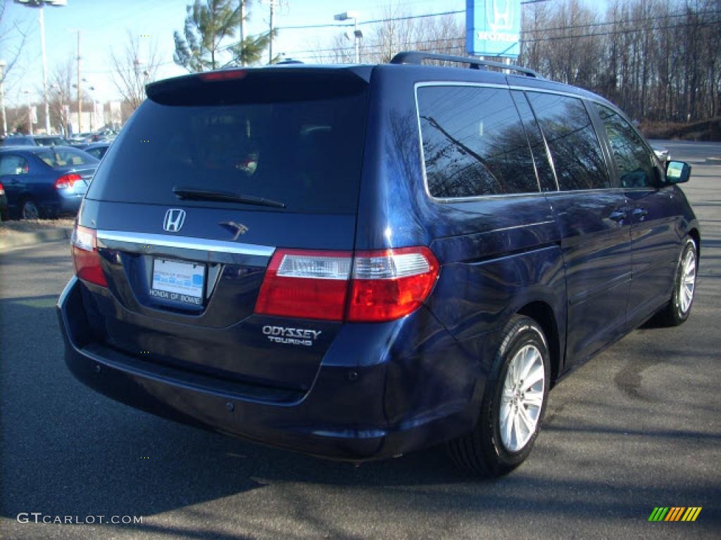 2005 Odyssey Touring - Midnight Blue Pearl / Gray photo #3