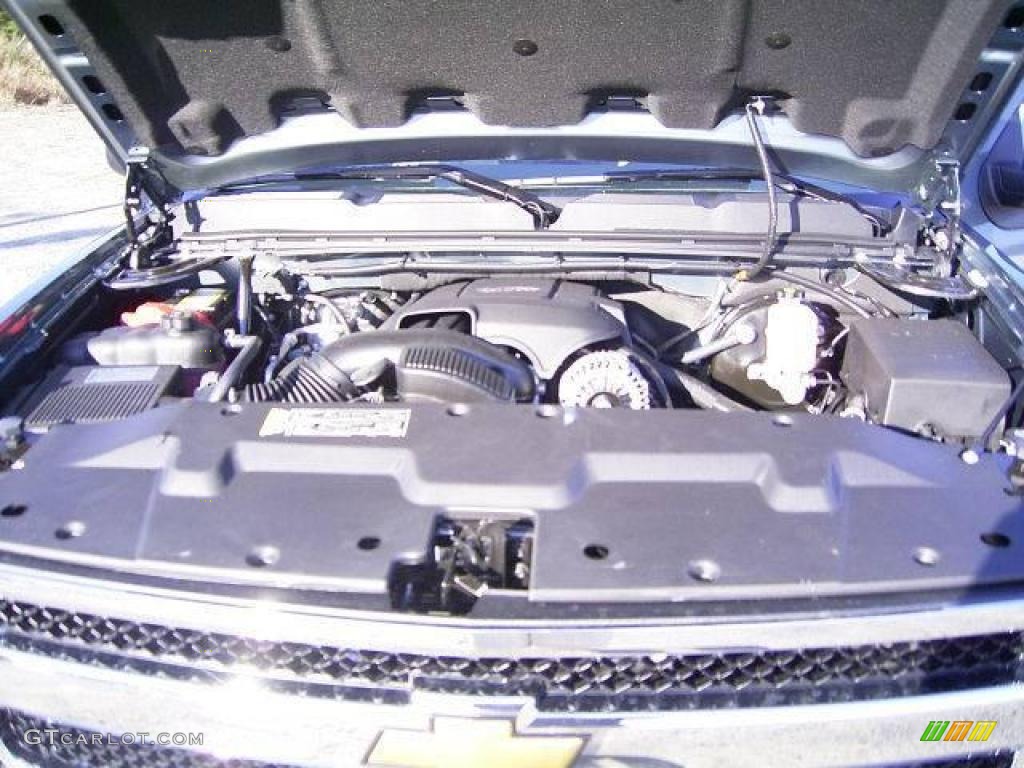 2009 Silverado 1500 LTZ Crew Cab 4x4 - Blue Granite Metallic / Light Titanium photo #19
