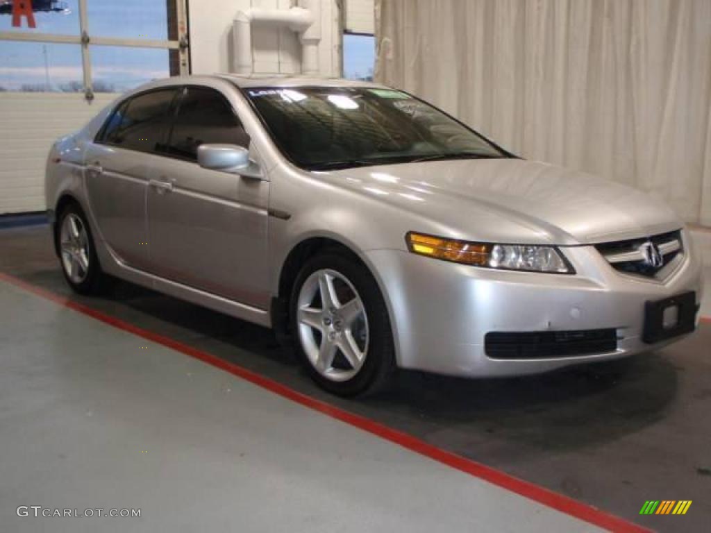 Alabaster Silver Metallic Acura TL