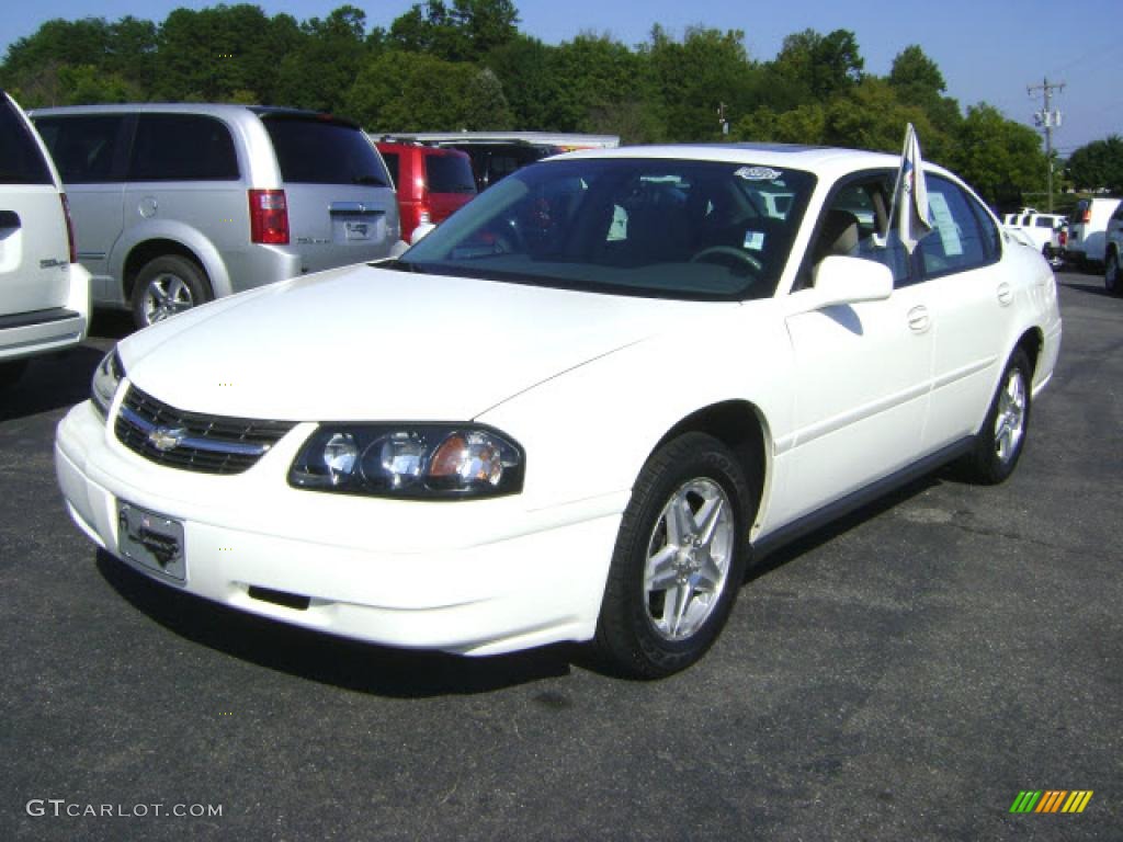 White Chevrolet Impala