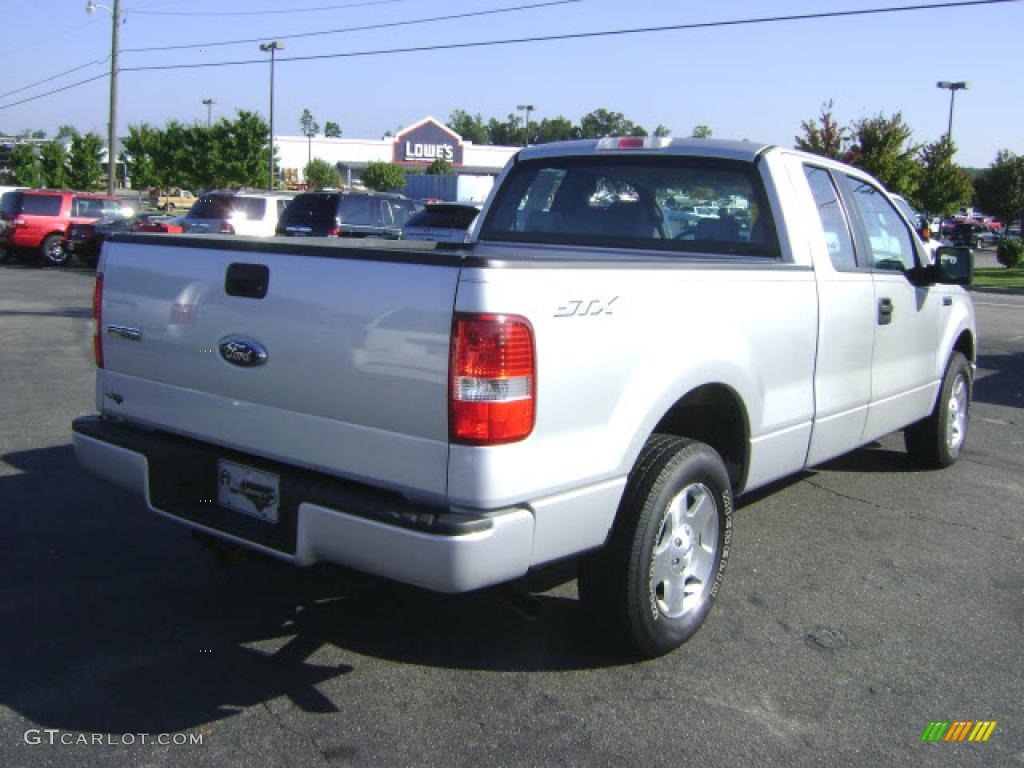 2006 F150 STX SuperCab - Silver Metallic / Medium/Dark Flint photo #2