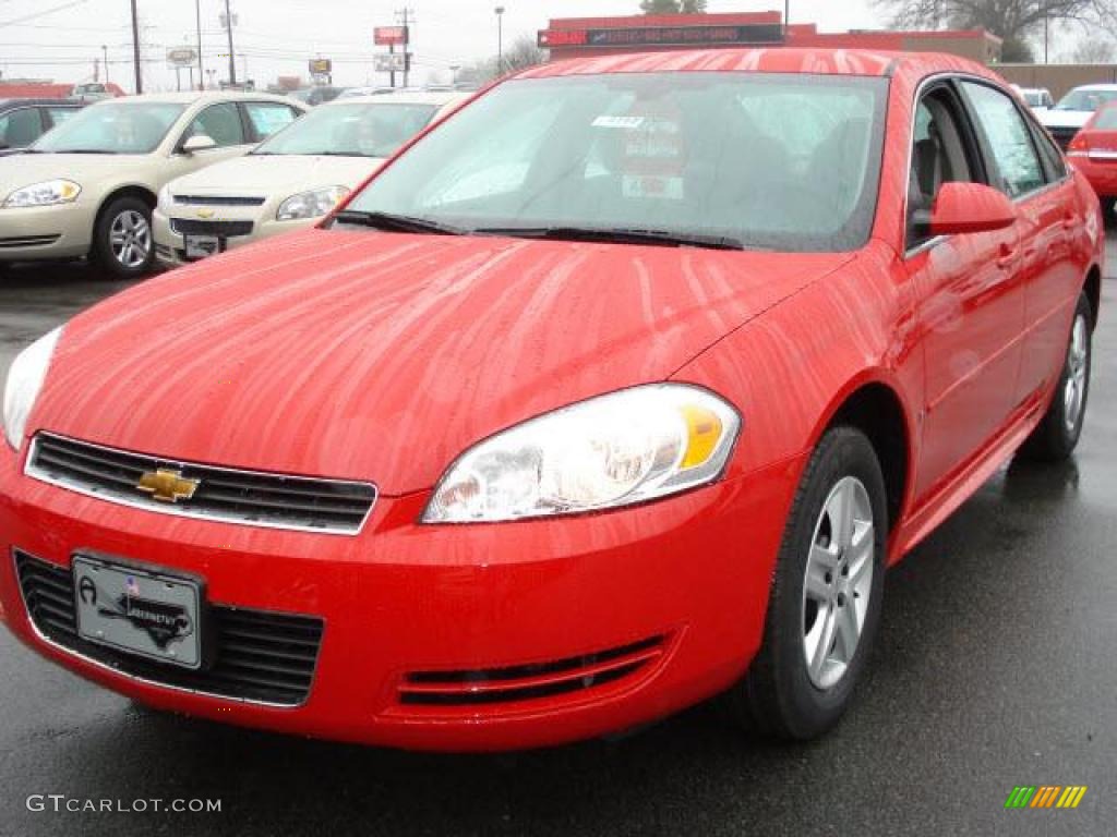 2009 Impala LS - Victory Red / Gray photo #1