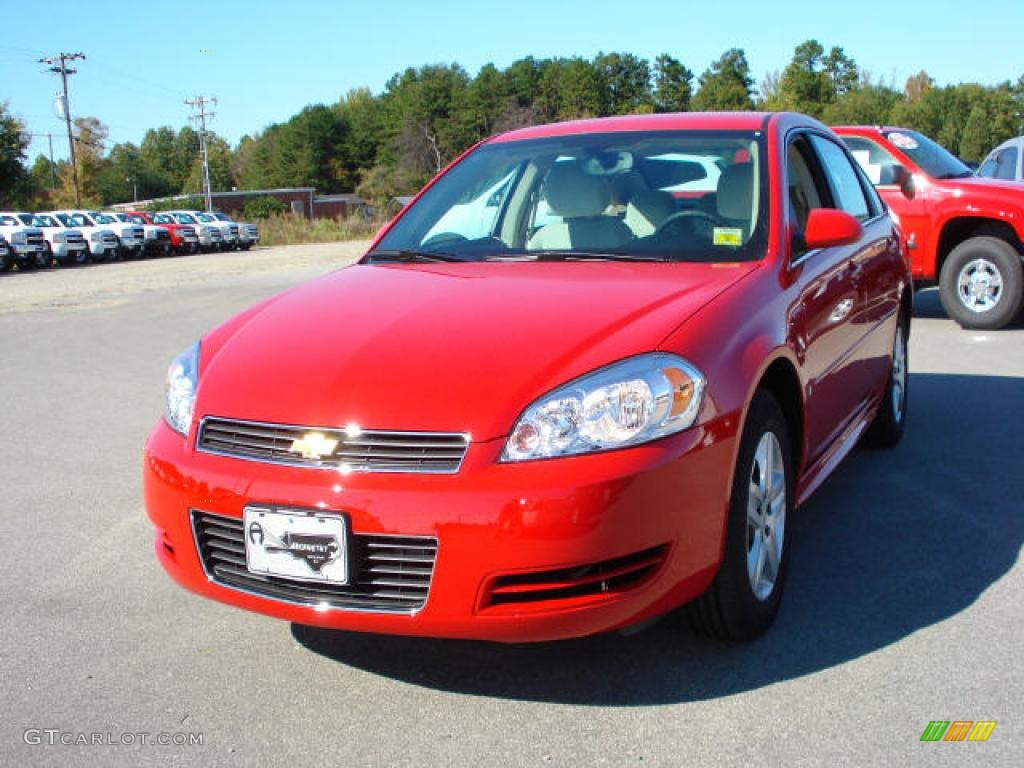 2009 Impala LS - Victory Red / Neutral photo #1