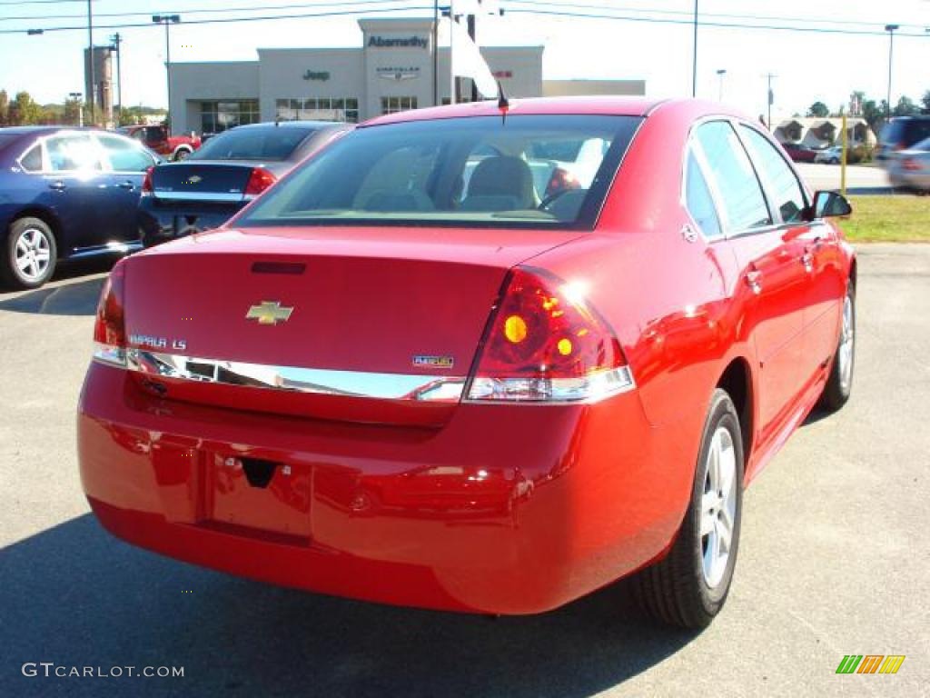 2009 Impala LS - Victory Red / Neutral photo #2